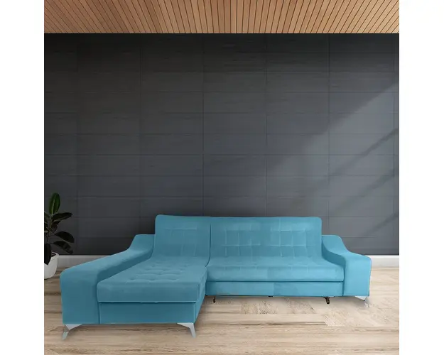 Coltar Extensibil cu Lada Depozitare, IKARUS, Baby Blue