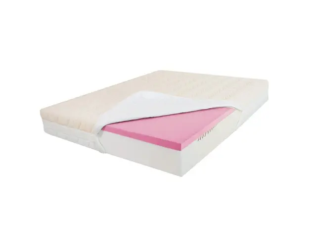 Saltea de pat Ortopedica , Bio Bumbac Reversibila, 26 cm, 100 x 200
