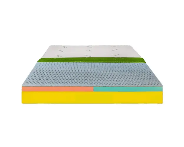 Saltea de pat Ortopedica cu Latex Natural, 200x200  Latex Smart 24 cm, Husa Bio Bambus, Hotel Range