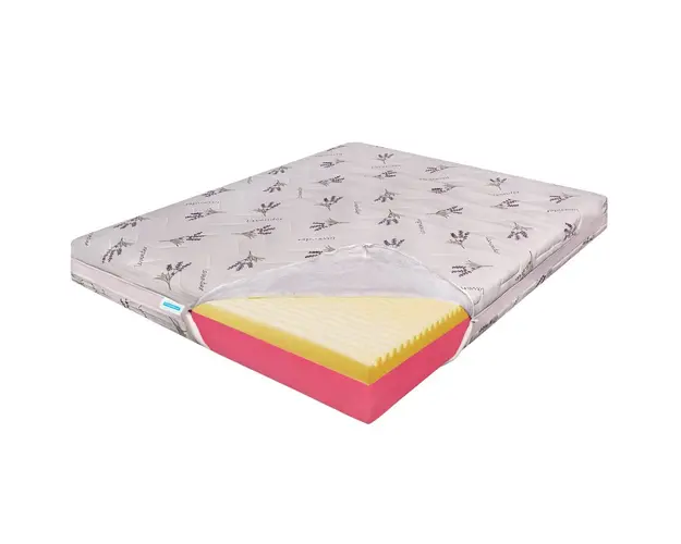 Saltea de pat Ortopedica, Memory HD 15+7+1, Lavanda Wellness, fara arcuri, 140 x 200