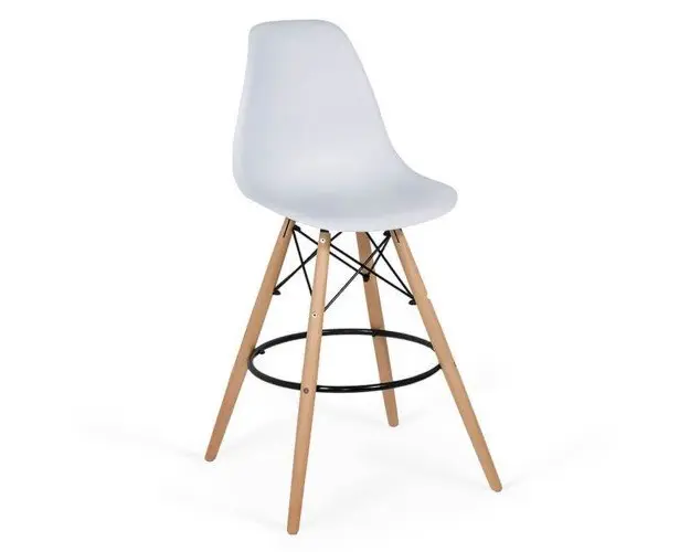 Scaun de bar ABS 139 alb