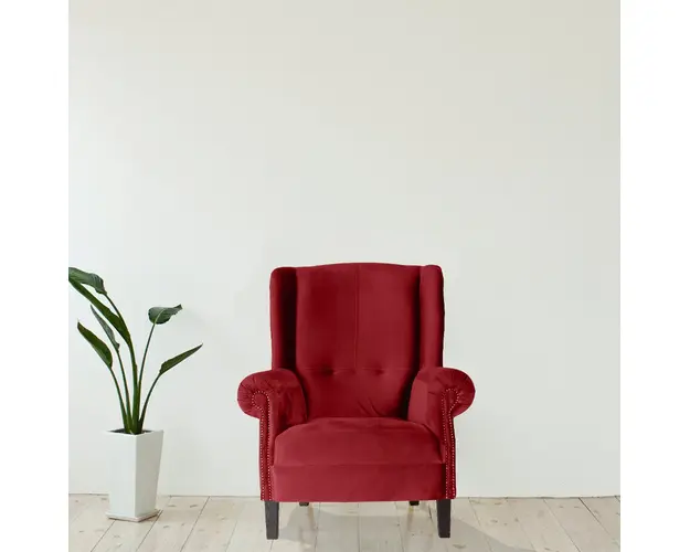 Fotoliu pentru living, ergonomic, cu brate, King