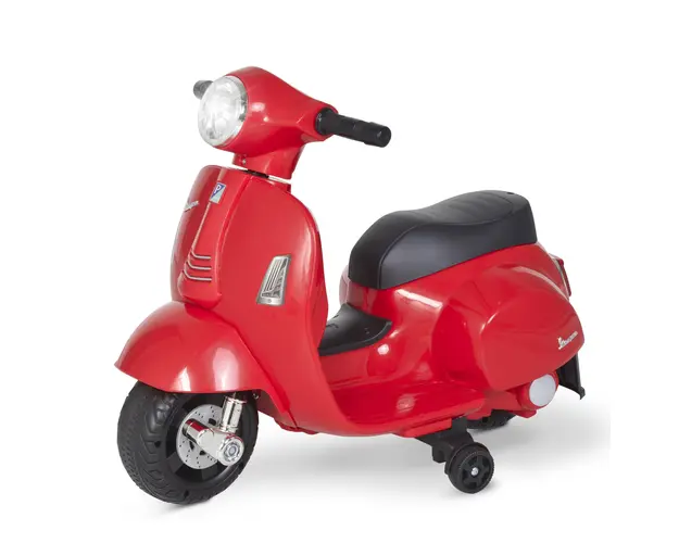 Motocicleta pentru Copii HOMCOM Brand Vespa 6V, 18-36 luni | Aosom Romania
