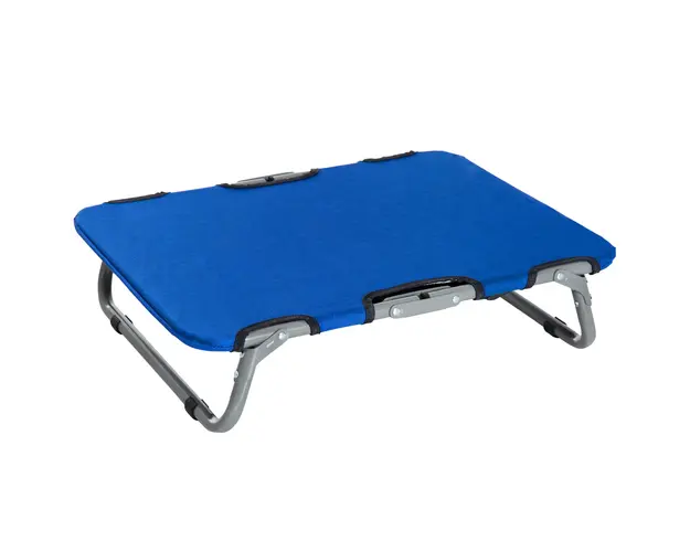 PawHut Saltele Pliabile Oxford pentru Caini, Confort Exterior/Interior, Albastru, 59x46x15cm | Aosom Romania