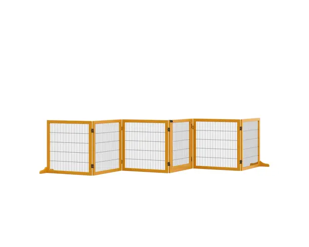 PawHut gard limitare acces caini talie mica, 432x36x70cm | Aosom Romania
