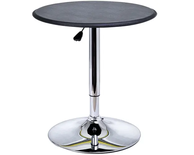 HOMCOM Masa Rotativa 360, Inaltime Ajustabila, Design Modern, Negru | Aosom Romania