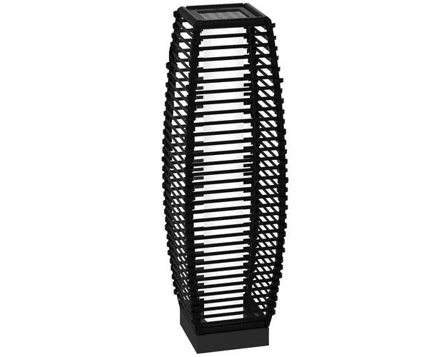 Outsunny Lampadar solar, Lampa de exterior pentru gradina Lampa pentru alee si iluminat decoratic cu lumini LED | Aosom Romania