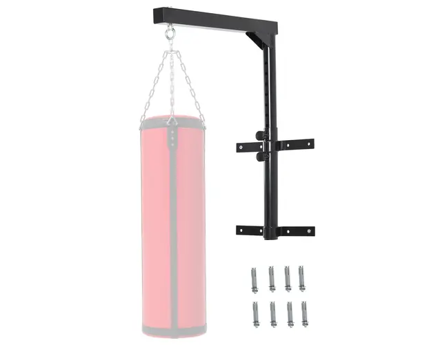 HOMCOM Suport pentru Sacul de Box (40x63x57-81cm) Fixare pe Perete Max 100 kg