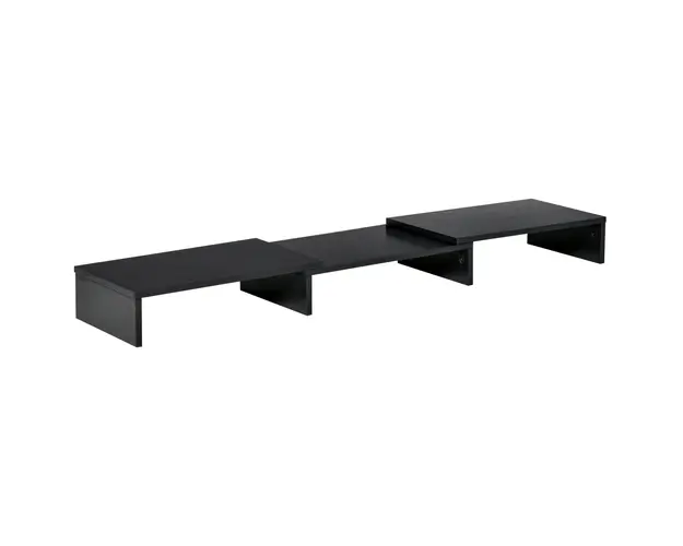 Vinsetto Stand pentru doua monitoare cu lungime si unghi reglabil, stand ridicare ecran pentru laptop, computer | Aosom Romania