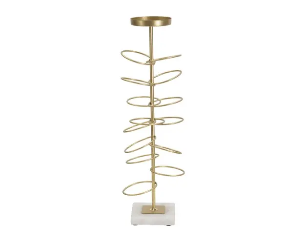 Mauro Ferretti SUPORT LUMANARE INELE CM 14X13X46