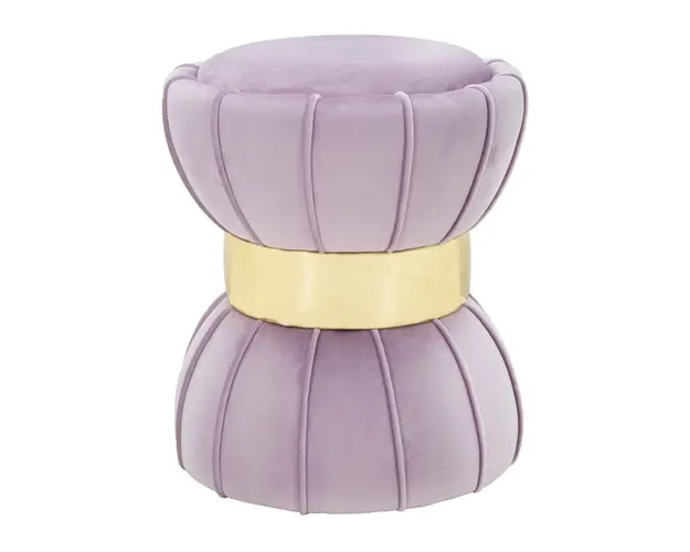 Mauro Ferretti TABURET FLORI ROZ CM Ø 40X44