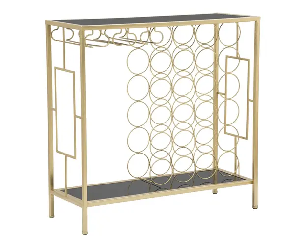 Mauro Ferretti Consola Suport Pentru Sticle Glam Cm 76X30X75