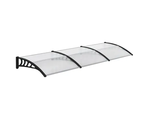 Outsunny Copertina de Exterior 300x 96cm din Policarbonat si Aluminiu | Aosom Romania