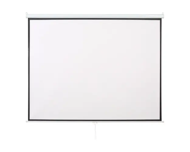 HOMCOM ecran de proiectare pentru perete 244x183cm, alb | Aosom Romania