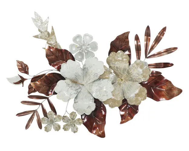 Mauro Ferretti Panou De Perete Din Fier Buchet Cm 83X8,5X55