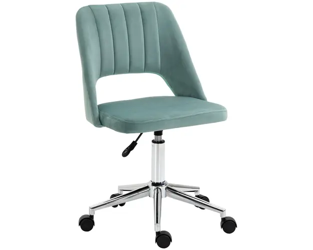 Scaun pentru Birou Vinsetto Ergonomic pentru Birou cu Inaltime Reglabila Verde | Aosom Romania