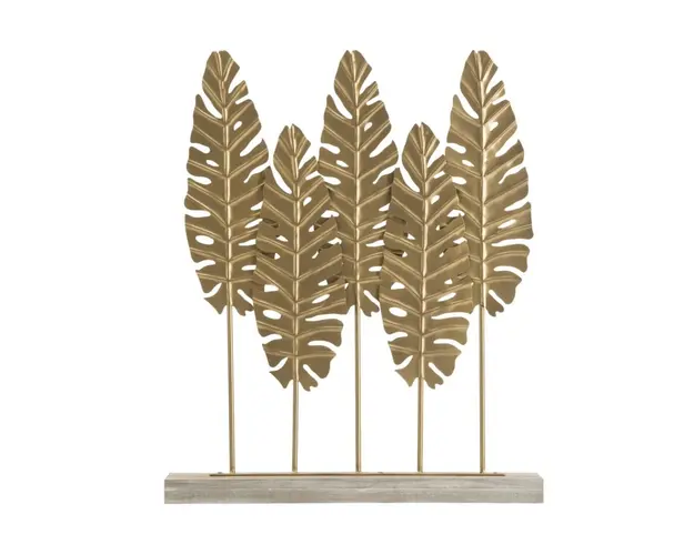 Mauro Ferretti SCULPTURA FRUNZA LUNGA CM 47X10X57,5