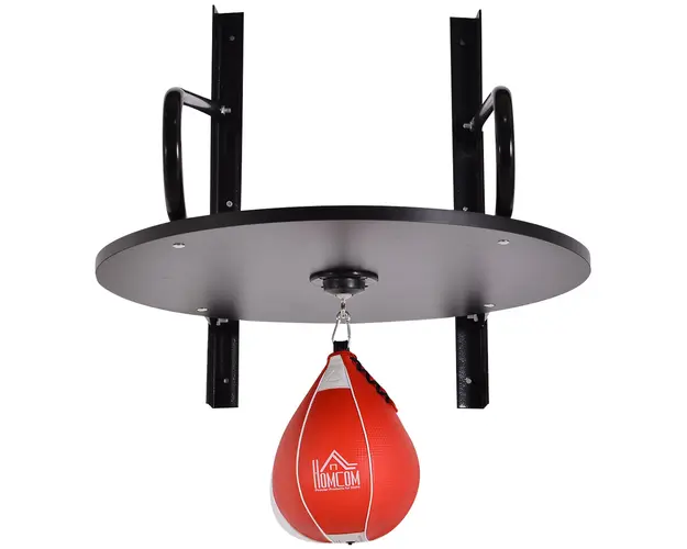 HOMCOM Sac de Box Rapid cu Forma de Par, Platforma, Accesorii Incluse, Antrenament Box | Aosom Romania