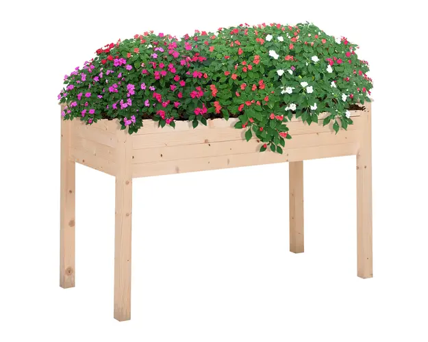 Outsunny Gradina Urbana Peluza Acoperis Masa pentru Plante cu Husa de Tesatura | Aosom Romania