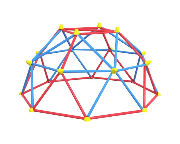 Outsunny Cadru de catarat, Jungle Gym, Turn geometric de catarat in aer liber cu rama din otel rezistenta la rugina | Aosom Romania
