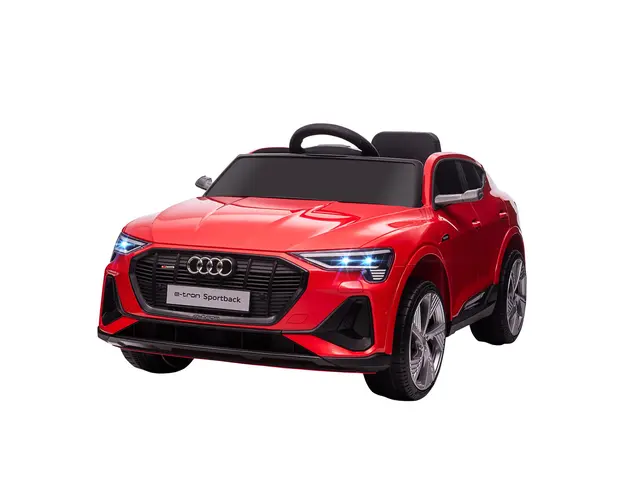 HOMCOM Masinuta Electrica pentru Copii de 3-5 Ani cu Motor 12V si Alimentat cu Doua Baterii, 108x60x47 cm, Rosu | Aosom Romania