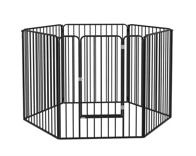 PawHut Tarc de joaca rezistent pentru caini, din 6 panouri | Aosom Romania