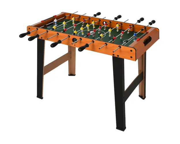 HOMCOM Joc de fotbal de masa cu 22 jucatori si accesorii incluse 84.5 x 40 x 62 cm | Aosom Romania