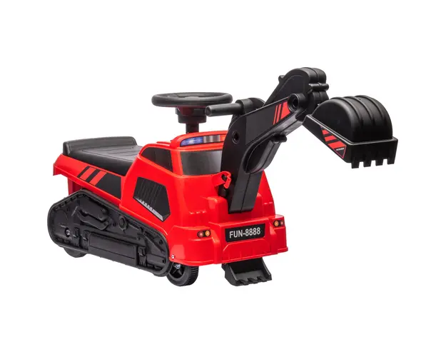 HOMCOM Tractor de Jucarie 3 in 1 Excavator Buldozer Masina de Asfaltat 100x43x48.5cm | Aosom Romania