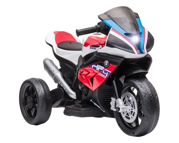 HOMCOM Motocicleta Electrica BMW HP4 Licentiata, 3 Roti, 6V, Vehicul de Rulare pentru Copii | Aosom Romania