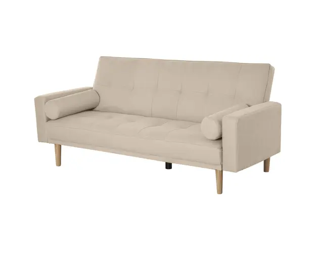 HOMCOM 2-in-1 canapea extensibila 3 locuri, 186 x 84 x 85cm | Aosom Romania