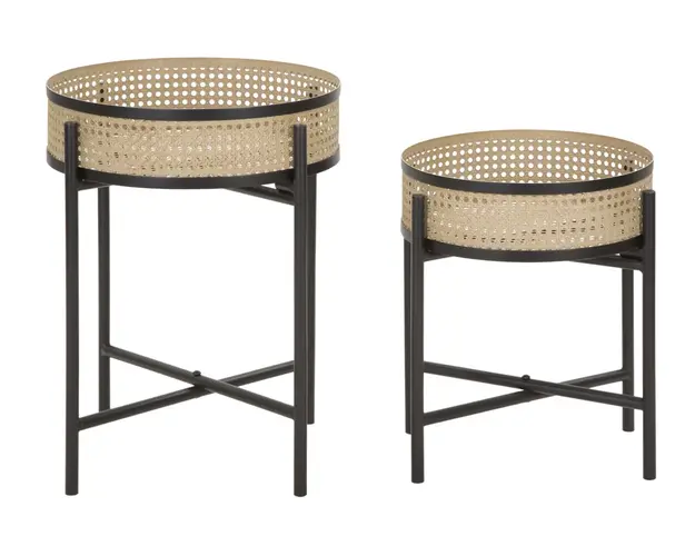 Mauro Ferretti Set De Masute Fuji Cm Ø 40X50-35X40