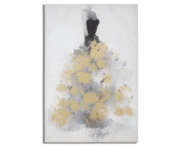 Mauro Ferretti IMPRIMEU PICTAT GOLD DANCER CM 80X3X120