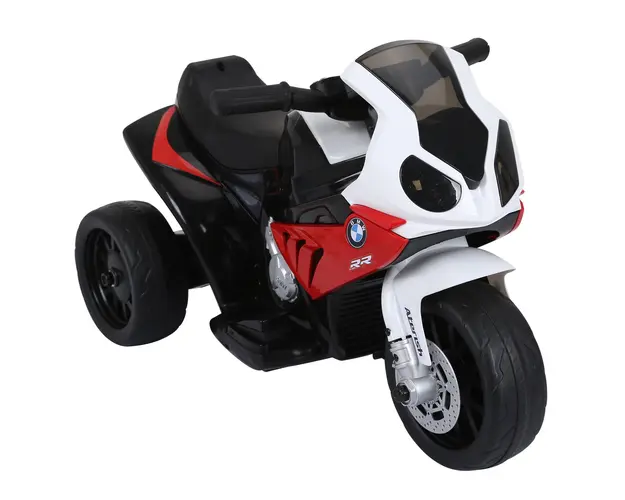 HOMCOM Motoreta Electrica pentru Copii BMW S1000RR, 3 Roti, Efecte Sonore si Luminoase, Rosu | Aosom Romania