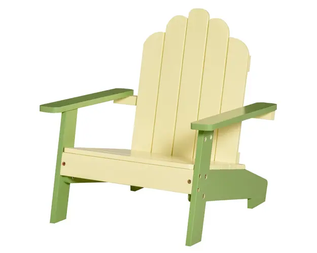 Outsunny Scaun de Gradina din Lemn pentru Copii, Confortabil si Durabil, 51x50x52.5 cm | Aosom Romania