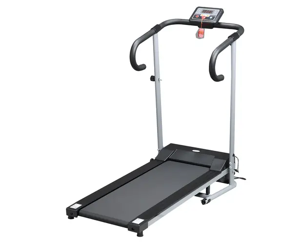 HOMCOM banda de alergare electrica, pliabila, cu ecran LCD 500W | Aosom Romania