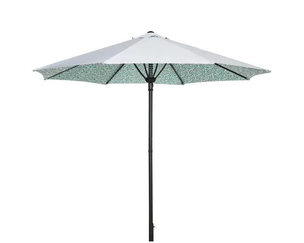 Outsunny Parasolar pentru Gradina, Umbrela de Masa Exterior, Protectie Solara cu 8 Spite, Verde | Aosom Romania