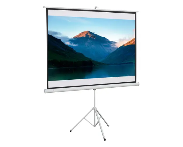 HOMCOM Ecran de Proiectie 84 Inch cu Trepied, Format 4:3, Portabil, Ideal pentru Prezentari si Cinema Acasa | Aosom Romania