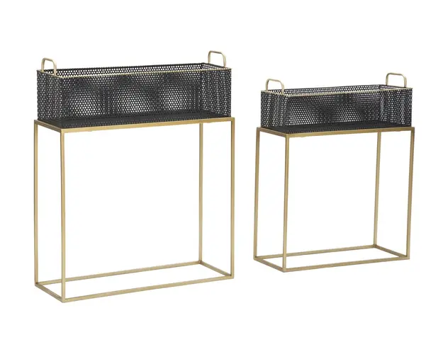 Mauro Ferretti PERECHE MESE CU COS CM 60X23X73,5-51X20X64