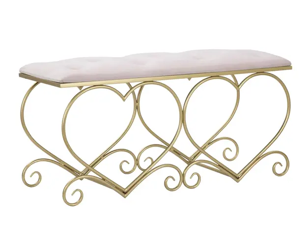 Mauro Ferretti BANCA INIMA ROZ CM 105X37,5X51,5