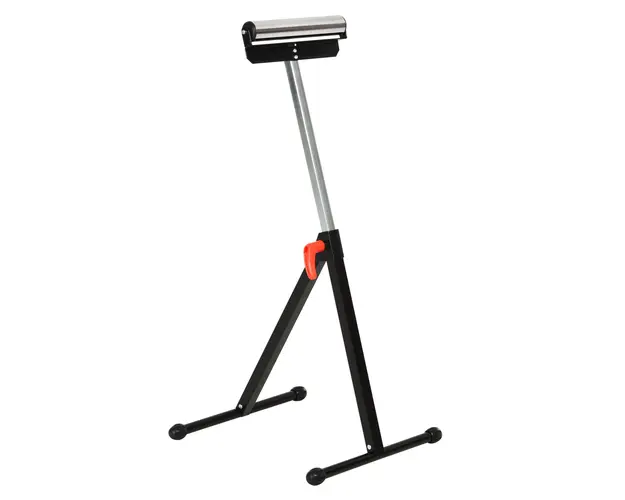 HOMCOM Trepied cu Role si Inaltime Ajustabila, Suport Metalic Economisitor de Spatiu, 44x50x68-110cm, Negru-Argintiu | Aosom Romania