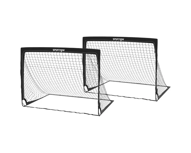 SPORTNOW Poarta de Fotbal cu Iluminare LED pentru Copii | Aosom Romania