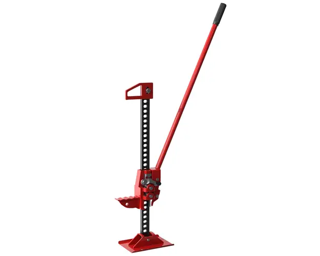 HOMCOM Cric Hidraulic pentru Masini de 3 Tone, Cric pentru Masini si Tractoare, 24x13x120 cm, Rosu | Aosom Romania