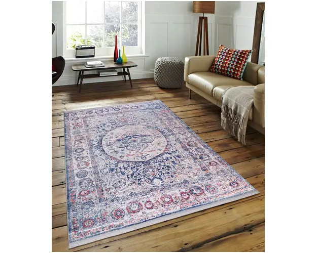 Covor de hol, 1733, 80x150 cm, Catifea, Multicolor