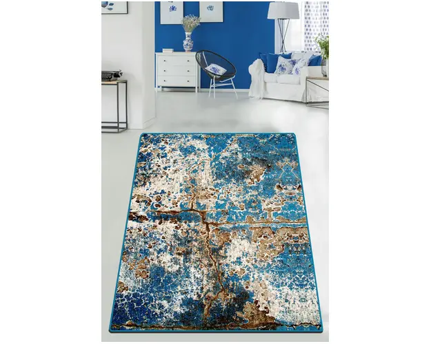 Covor de hol, Be Lost , 80x300 cm, 70% bumbac;30% poliester, Multicolor