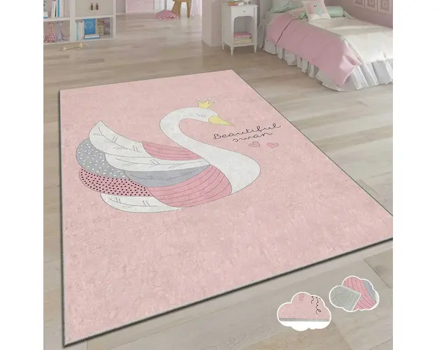 Covor, ALHO ÇHL-3A , 120x180 cm, Poliester, Multicolor