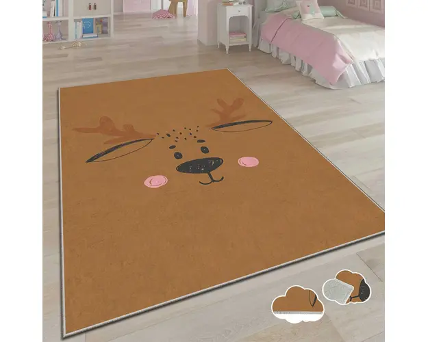 Covor, ALHO ÇHL-7A , 100x180 cm, Poliester, Multicolor