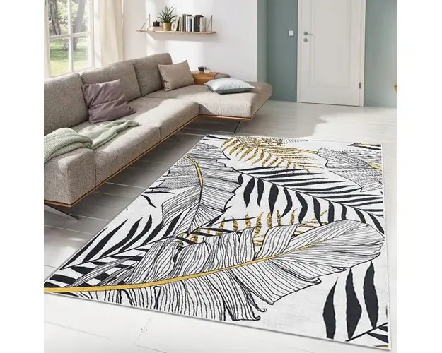 Covor, ALHO CARPET-2A , 100x140 cm, Poliester, Multicolor