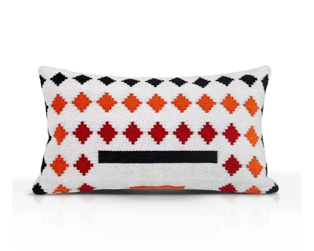 Perna, Rustic, 58x33 cm, 50% bumbac / 50% poliester, Multicolor