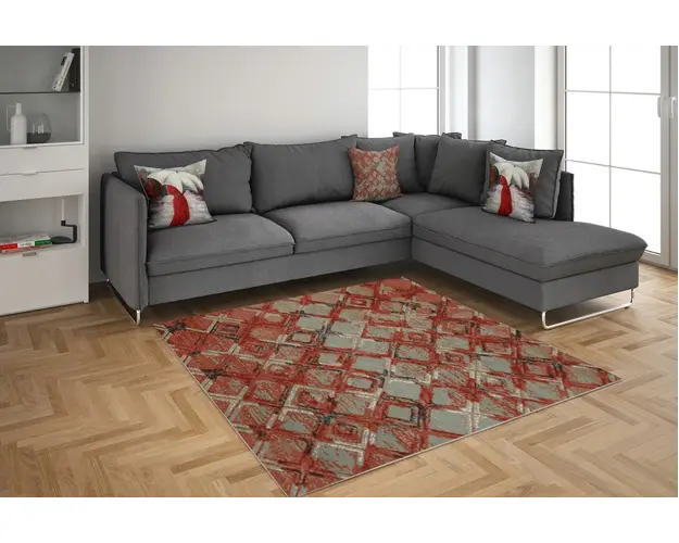 Covor, Abril, 160x230 cm, Poliester, Multicolor