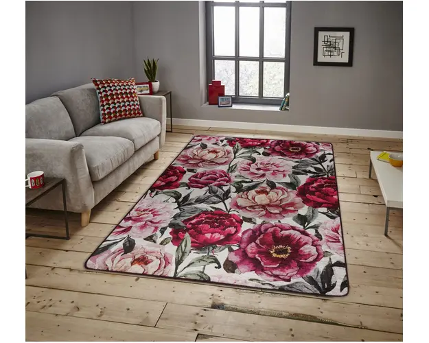 Covor, Assurance Djt , 120x180 cm, 50% catifea/50% poliester, Multicolor